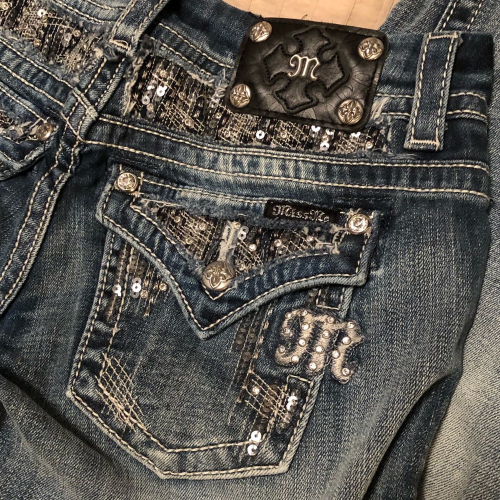 Almost new Miss Me “easy boot” jeans